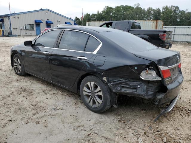 HONDA ACCORD LX 2014 black  gas 1HGCR2F31EA286475 photo #3