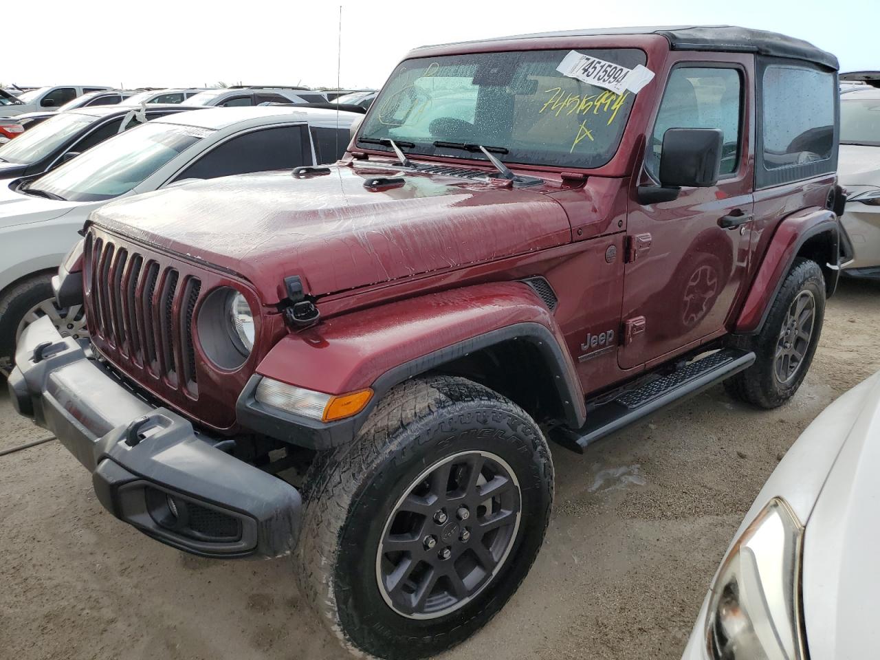 Lot #2995679147 2021 JEEP WRANGLER S