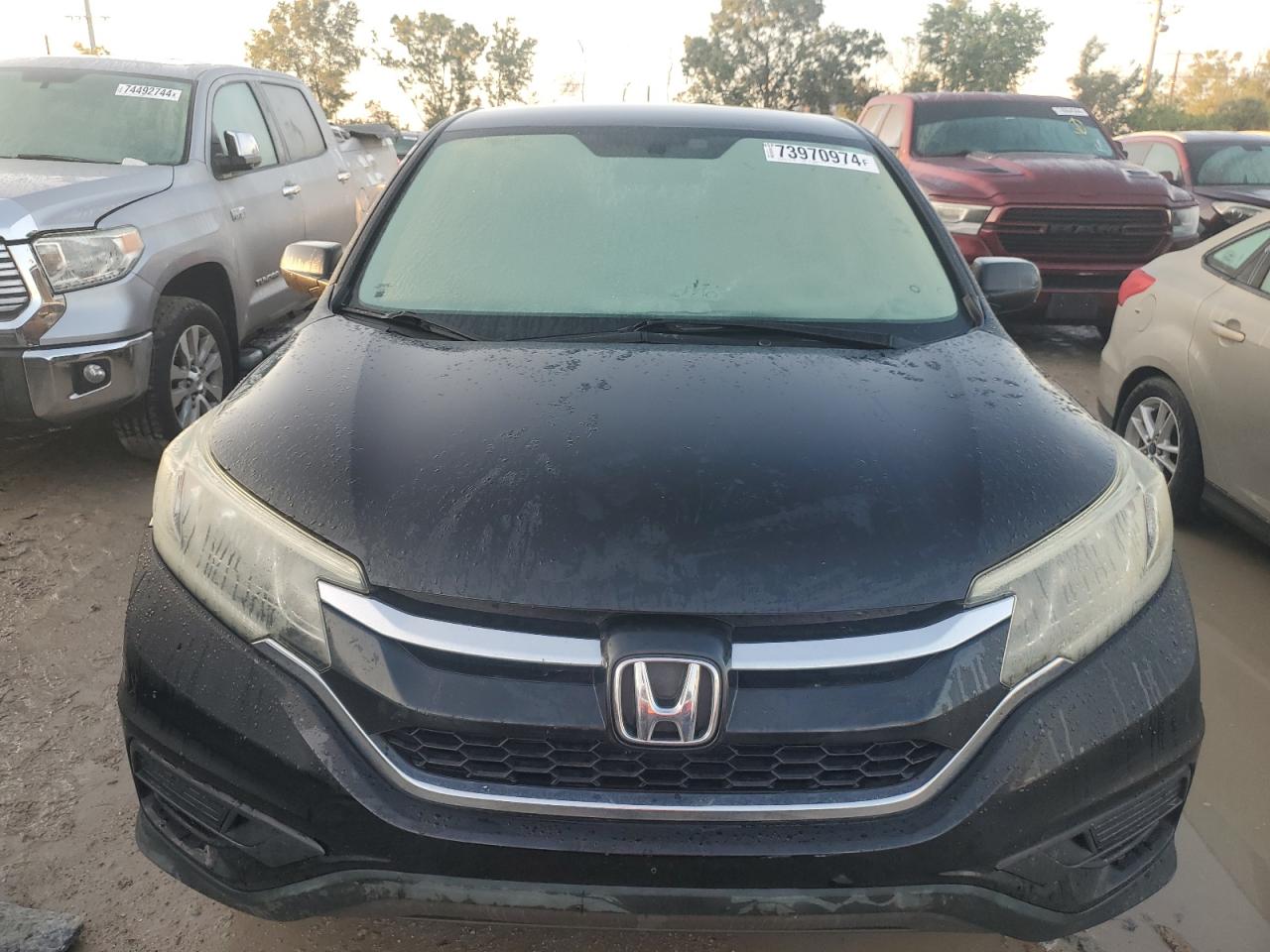 Lot #2893400724 2015 HONDA CR-V LX