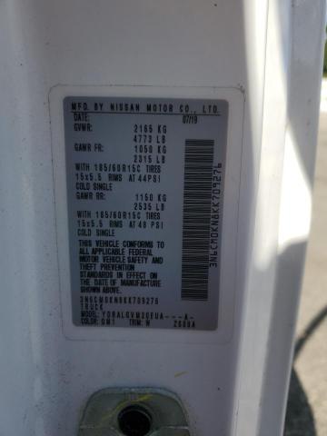 2019 NISSAN NV200 2.5S - 3N6CM0KN8KK709276