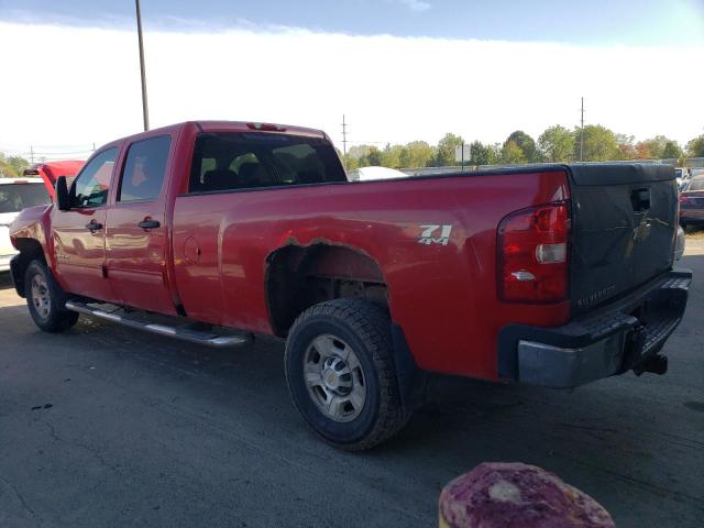 CHEVROLET SILVERADO 2009 red crew pic gas 1GCHK53K09F130944 photo #3