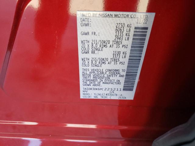 2023 NISSAN PATHFINDER - 5N1DR3DK6PC225211