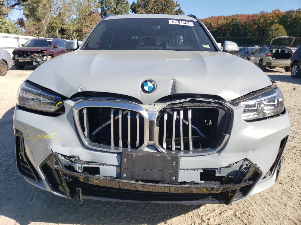 Lot #2979446640 2022 BMW X3 XDRIVE3