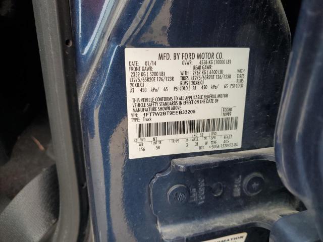 VIN 1FT7W2BT9EEB33205 2014 Ford F-250, Super Duty no.12