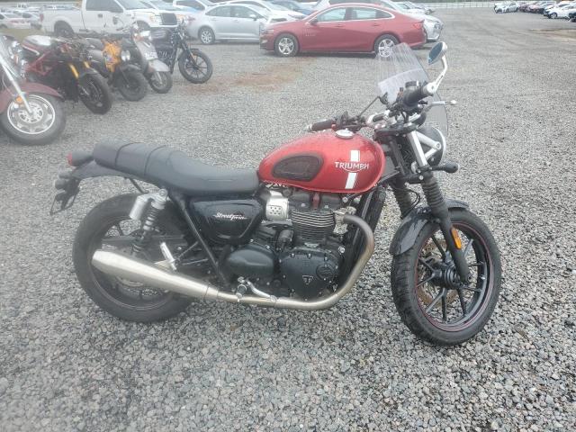 TRIUMPH MOTORCYCLE STREET TWI 2016 red  gas SMTD31GN1GT741851 photo #1