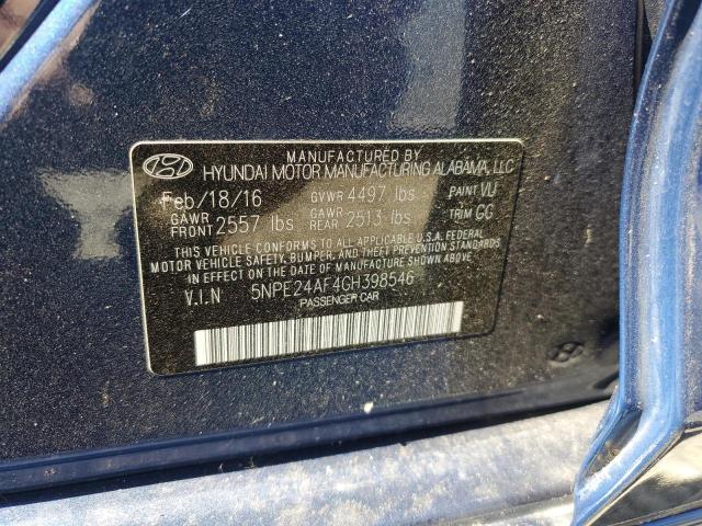 2016 HYUNDAI SONATA SE - 5NPE24AF4GH398546