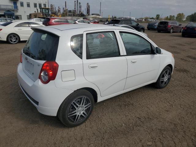 CHEVROLET AVEO LT 2010 white sedan 4d gas 3G1TC6DE2AL133577 photo #4