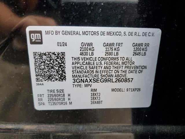 2024 CHEVROLET EQUINOX LS - 3GNAXSEG9RL260857