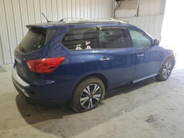 NISSAN PATHFINDER 2017 blue  gas 5N1DR2MM4HC901877 photo #4