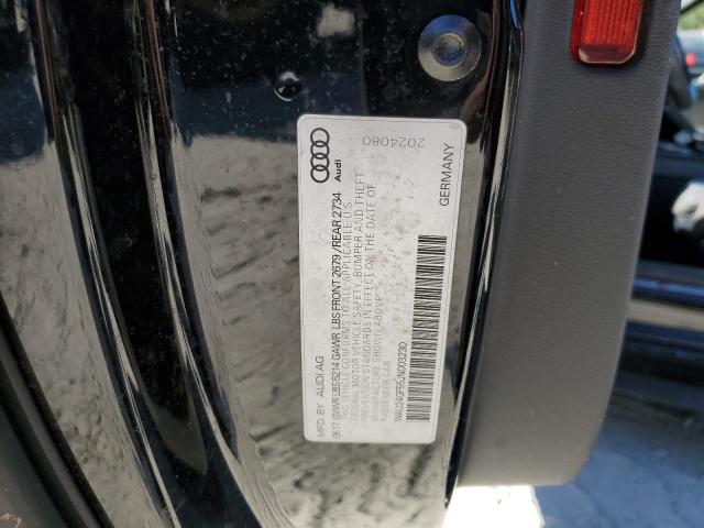 2018 AUDI S5 PRESTIG WAU24GF55JN003230