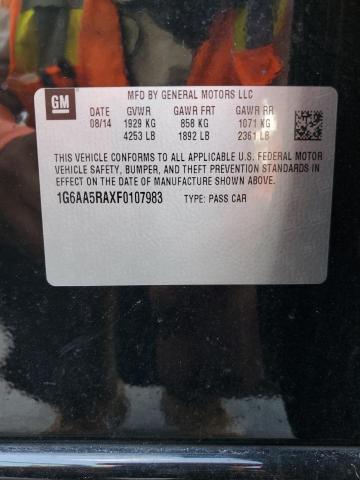 2015 CADILLAC ATS - 1G6AA5RAXF0107983