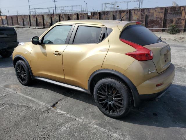 NISSAN JUKE S 2014 gold 4dr spor gas JN8AF5MR8ET351189 photo #3