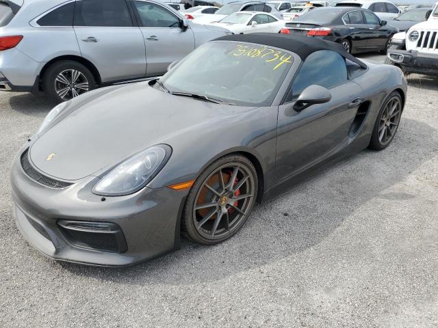 2016 PORSCHE BOXSTER SP #2936082247