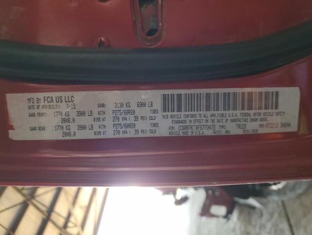2015 RAM 1500 ST - 1C6RR7KT0FS773472