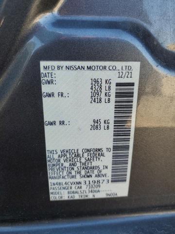 2022 NISSAN ALTIMA SR - 1N4BL4CVXNN319873