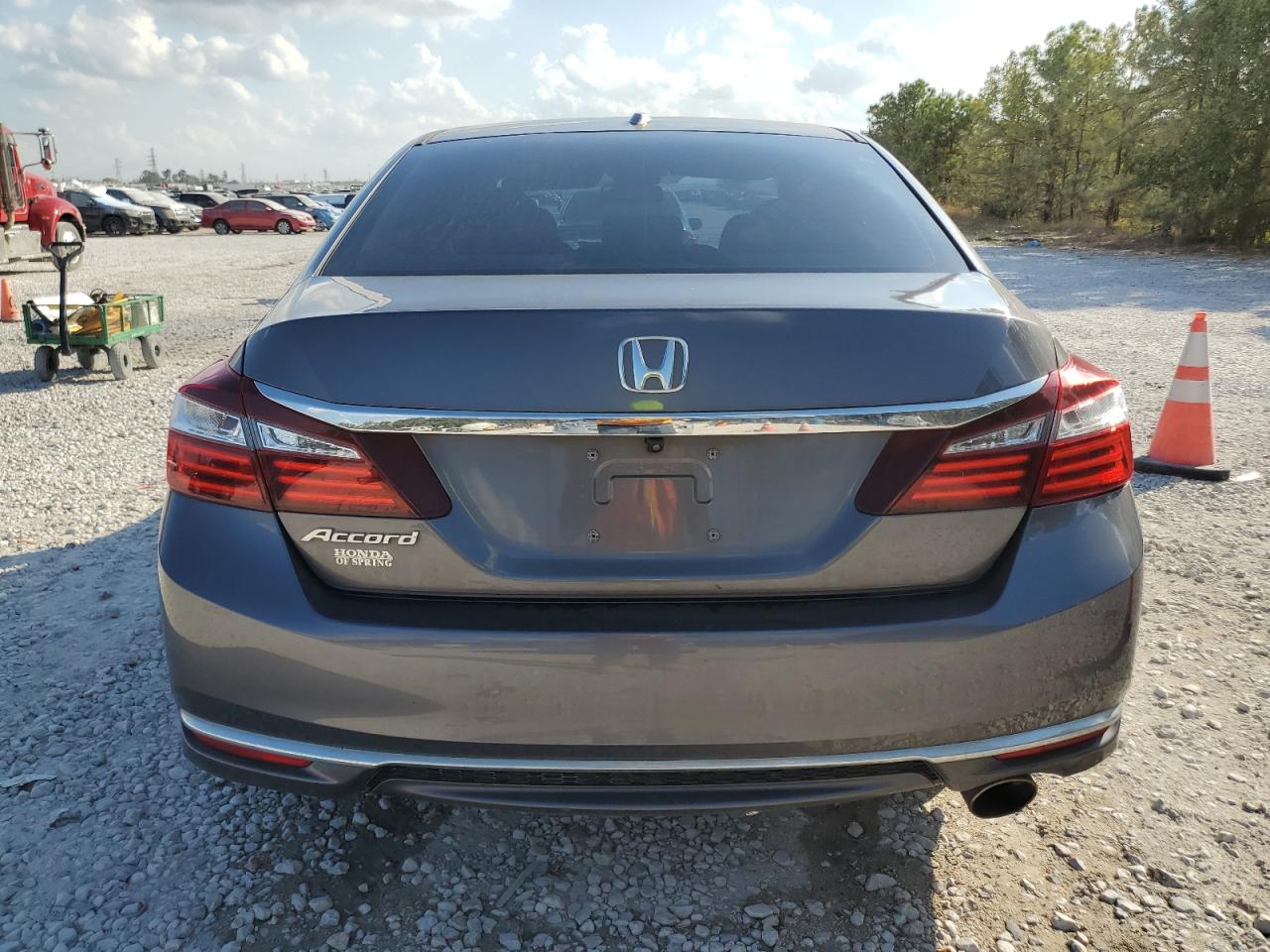 Lot #2955422708 2016 HONDA ACCORD EXL