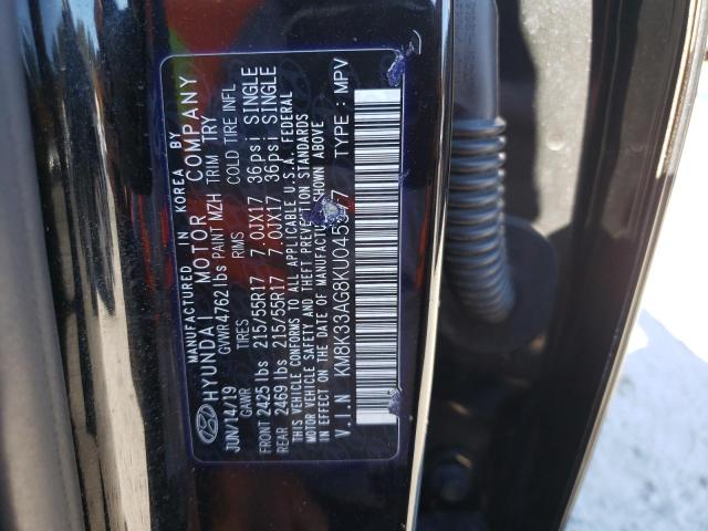 2019 HYUNDAI KONA LIMIT - KM8K33AG8KU045577