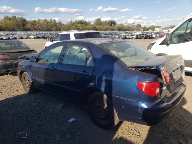 TOYOTA COROLLA CE 2005 blue sedan 4d gas 2T1BR30E25C500833 photo #3