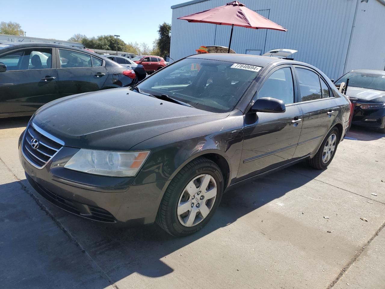 Lot #2940275099 2009 HYUNDAI SONATA GLS