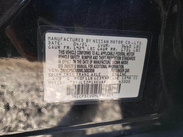 2021 NISSAN KICKS SV 3N1CP5CV0ML500359