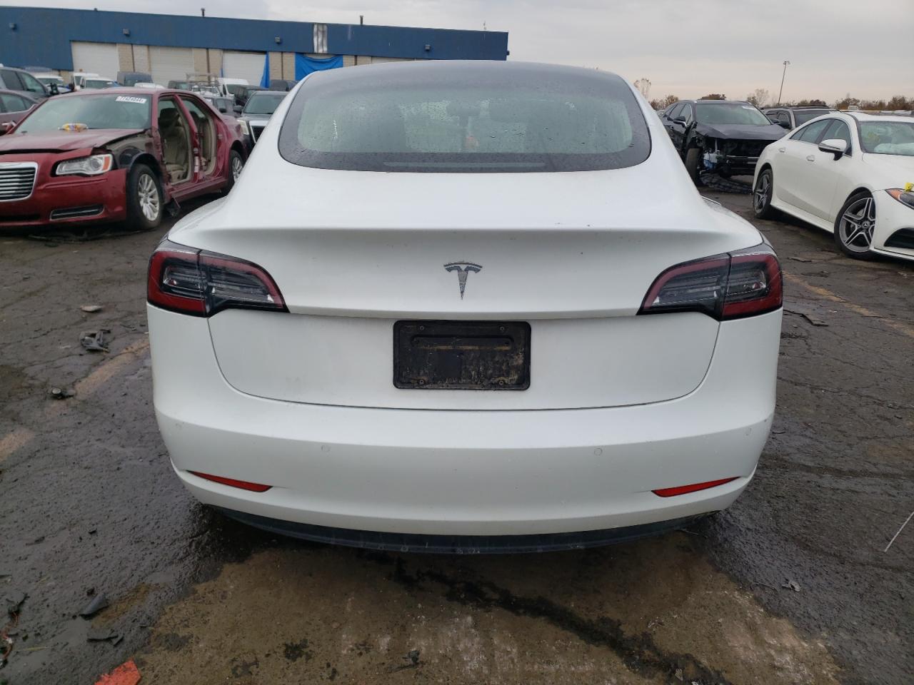 Lot #2969934989 2020 TESLA MODEL 3