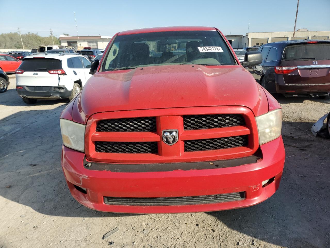 Lot #2907145643 2012 DODGE RAM 1500 S