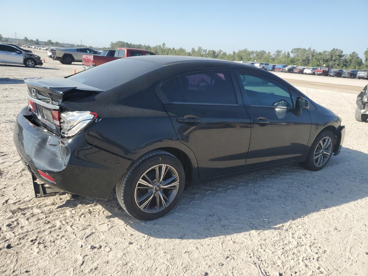 Lot #3044586213 2013 HONDA CIVIC LX