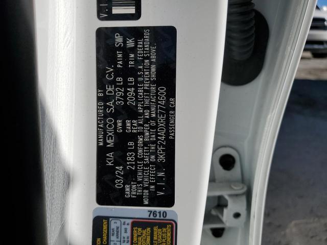 2024 KIA FORTE LX - 3KPF24ADXRE774600