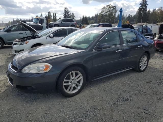 CHEVROLET IMPALA LTZ 2013 charcoal  gas 2G1WC5E36D1216309 photo #1