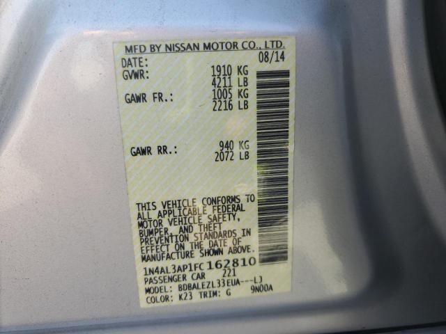 2015 NISSAN ALTIMA 2.5 - 1N4AL3AP1FC162810