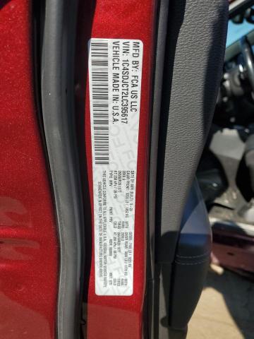 2020 DODGE DURANGO R/ - 1C4SDJCT2LC395617