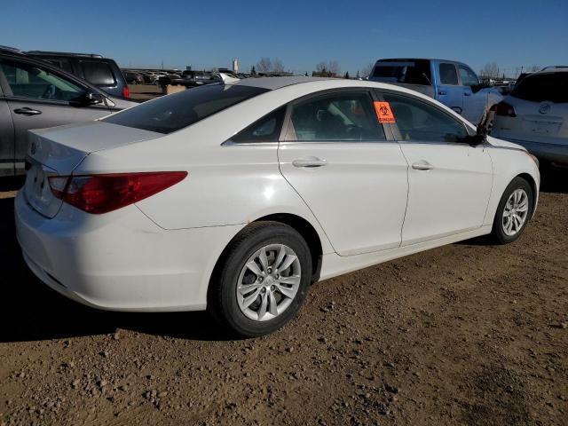 HYUNDAI SONATA GLS 2012 white sedan 4d gas 5NPEB4AC5CH310345 photo #4