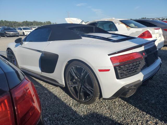 AUDI R8 2021 white  gas WUA4BCFX5M7901463 photo #3