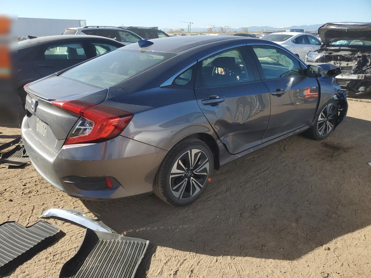 Lot #3034325067 2018 HONDA CIVIC EX