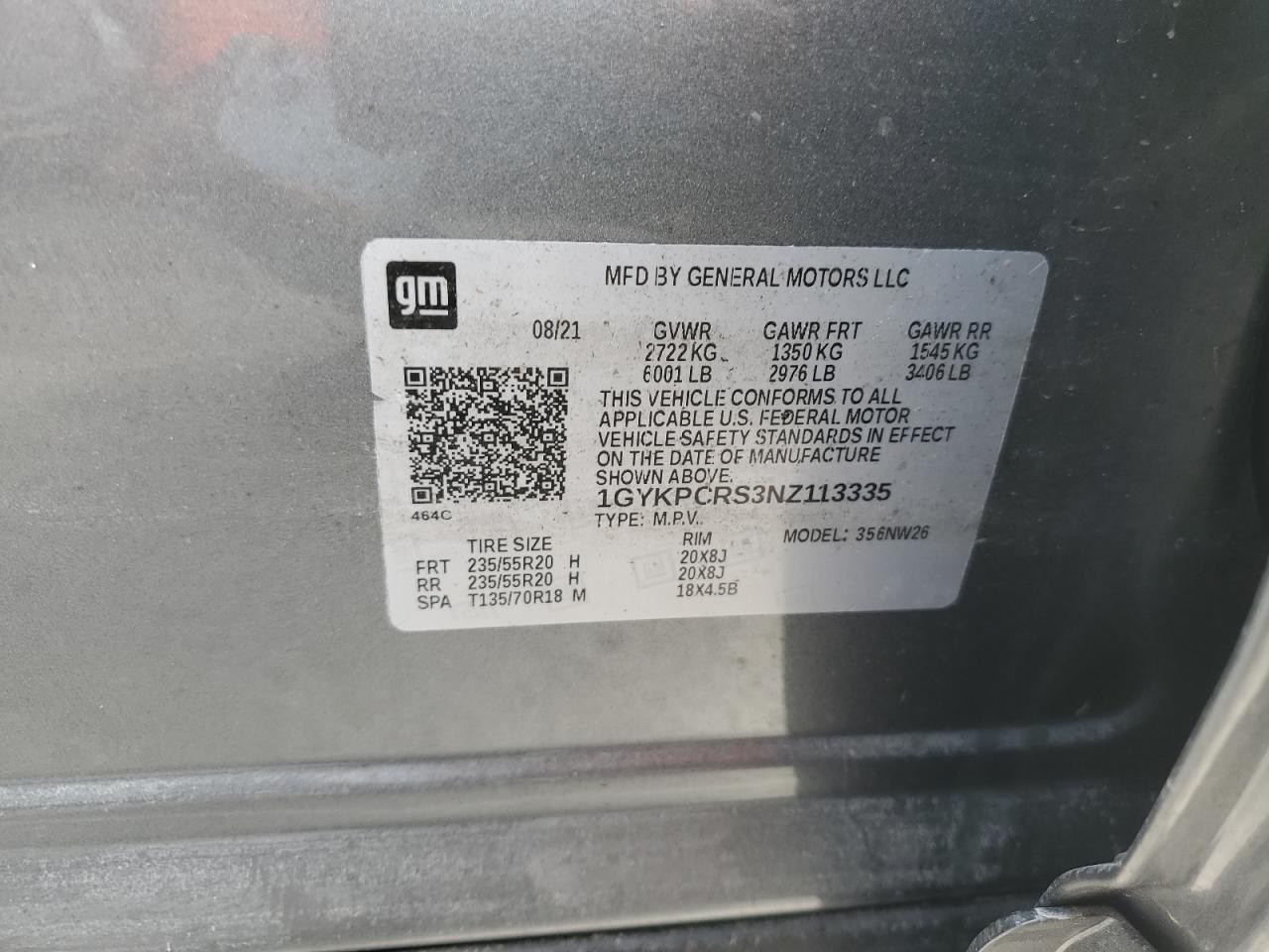 Lot #2989300333 2022 CADILLAC XT6 PREMIU