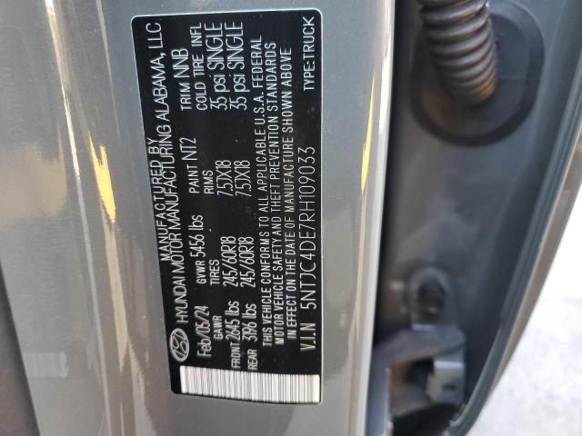 2024 HYUNDAI SANTA CRUZ - 5NTJC4DE7RH109033
