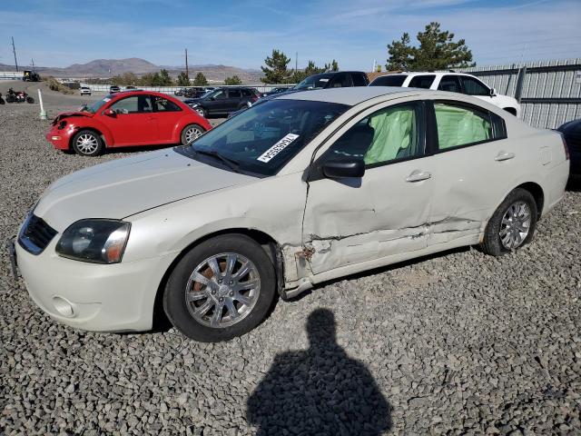 MITSUBISHI GALANT ES 2008 cream  gas 4A3AB56F58E012468 photo #1