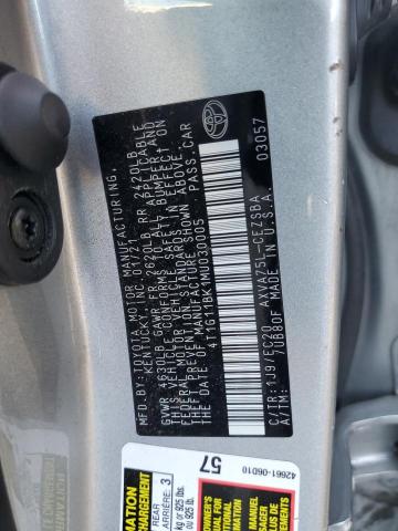 VIN 4T1G11BK1MU030005 2021 Toyota Camry, SE no.12