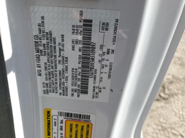 2021 FORD MUSTANG - 1FATP8UH5M5109897