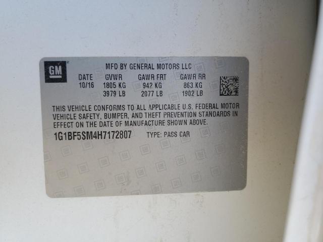 2017 CHEVROLET CRUZE PREM - 1G1BF5SM4H7172807