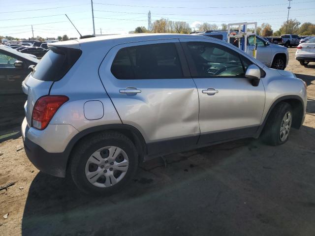 CHEVROLET TRAX LS 2015 silver 4dr spor gas KL7CJKSB1FB060187 photo #4