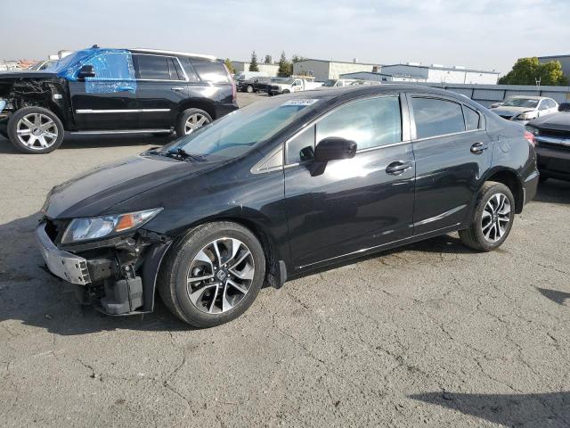 HONDA CIVIC EX 2015 black  gas 19XFB2F84FE248751 photo #1