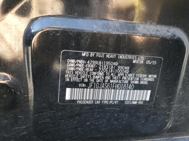 2015 SUBARU IMPREZA SP - JF1GJAS61FH018140