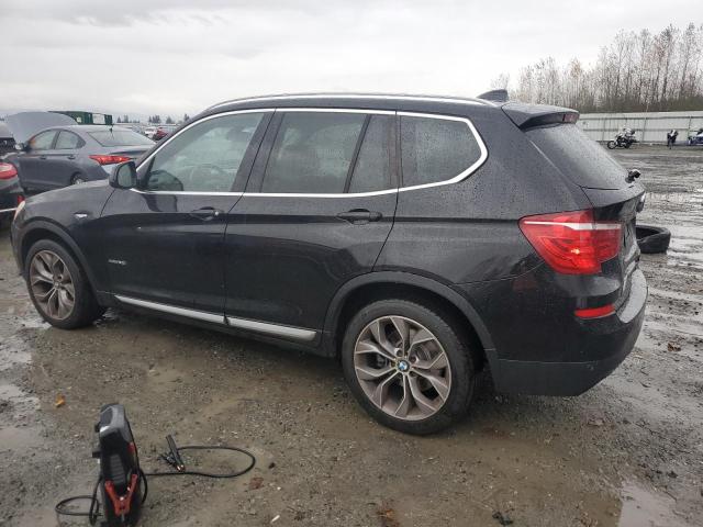 BMW X3 XDRIVE2 2015 black  gas 5UXWX9C56F0D60806 photo #3