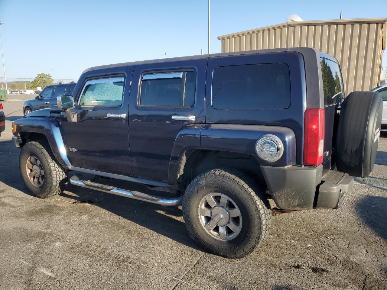 HUMMER H3 2007 blue 4dr spor gas 5GTDN13E778225780 photo #3