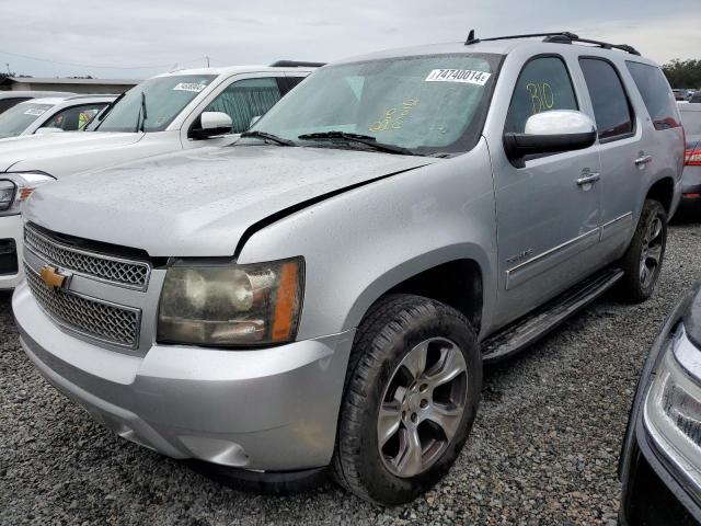 CHEVROLET TAHOE C150 2013 silver  flexible fuel 1GNSCBE06DR237234 photo #1