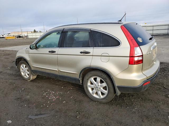 HONDA CR-V EX 2009 gold  gas JHLRE48549C021805 photo #3