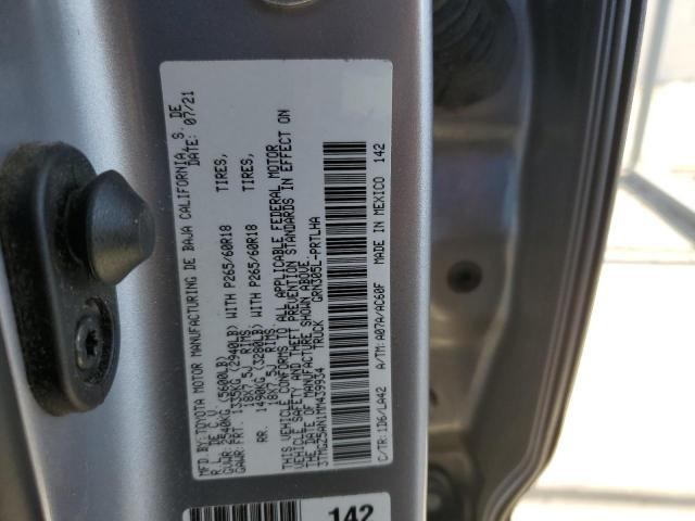 VIN 3TMGZ5AN1MM439934 2021 Toyota Tacoma, Double Cab no.12