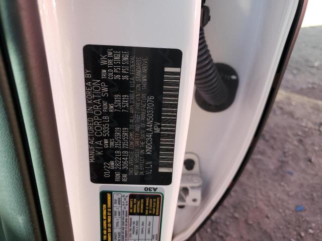 2022 KIA EV6 LIGHT - KNDC34LA4N5037076
