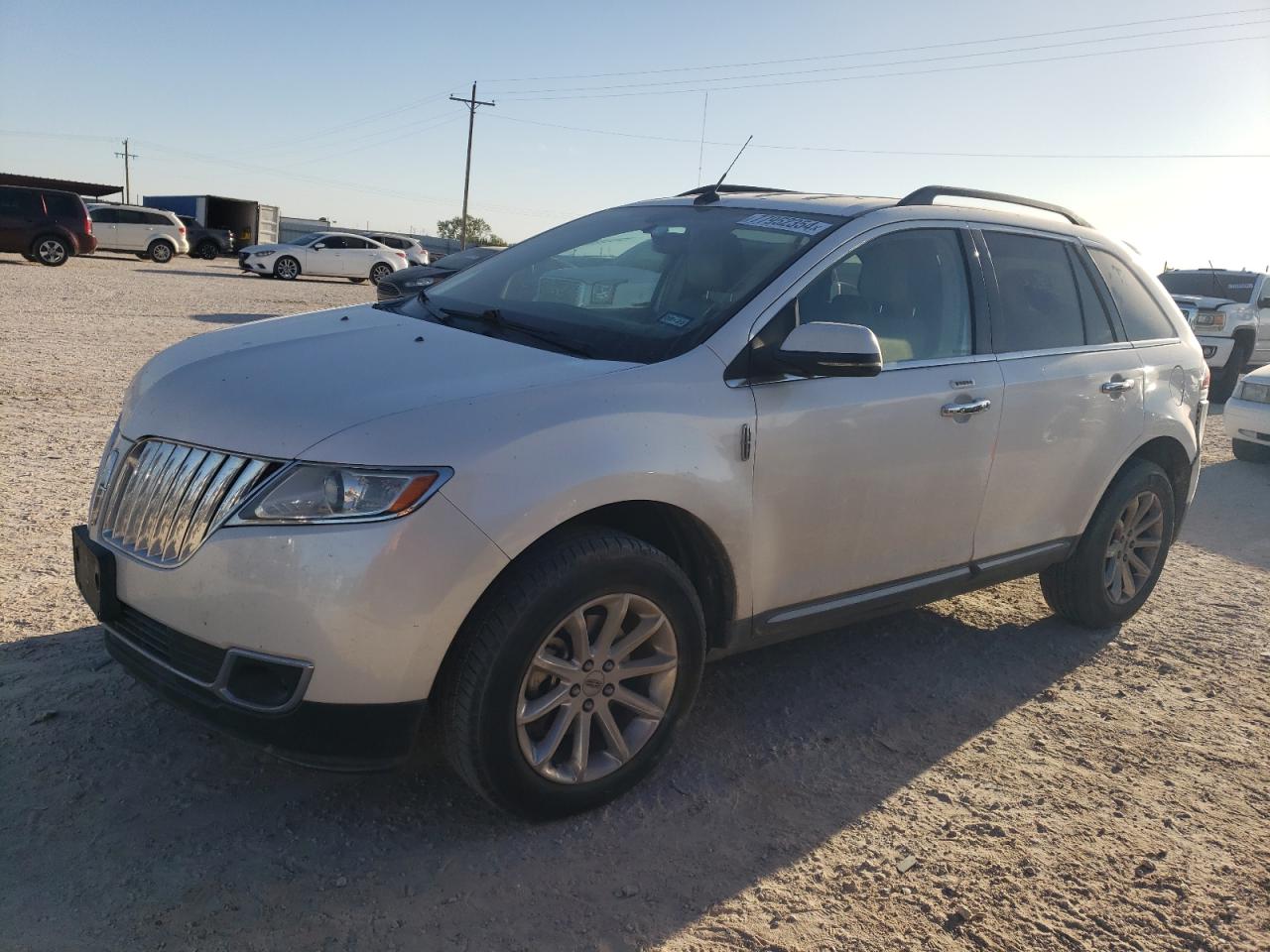 Lot #2936197271 2013 LINCOLN MKX AWD